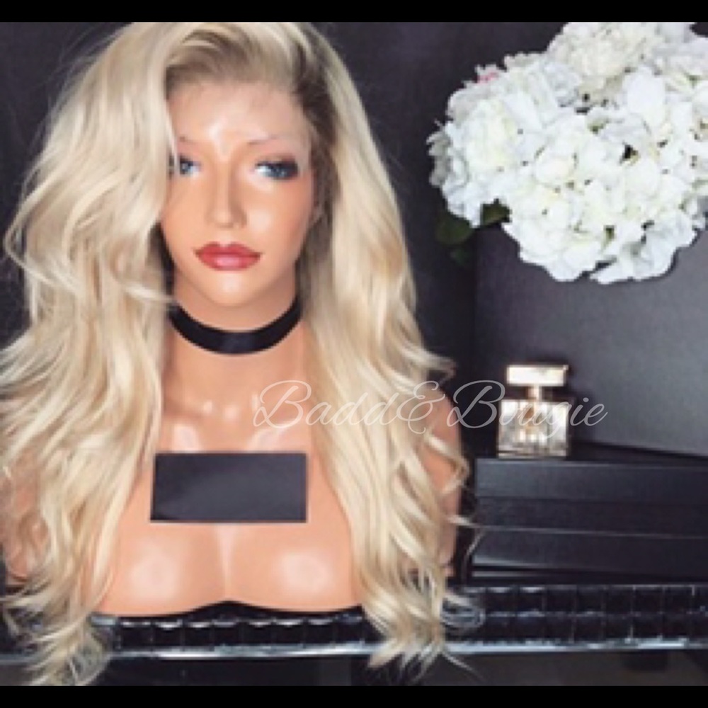 Customized Glueless Virgin Lace Wig